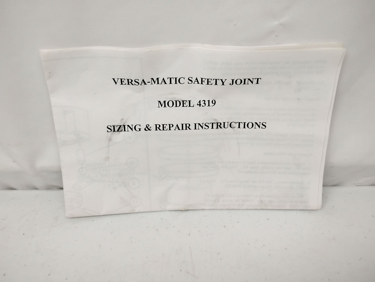 Versa-Matic RAD Q-4319-A-BH Robotic Safety Joint