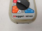 Megger MIT481 1000V Insulation & Continuity Tester Megohmmeter