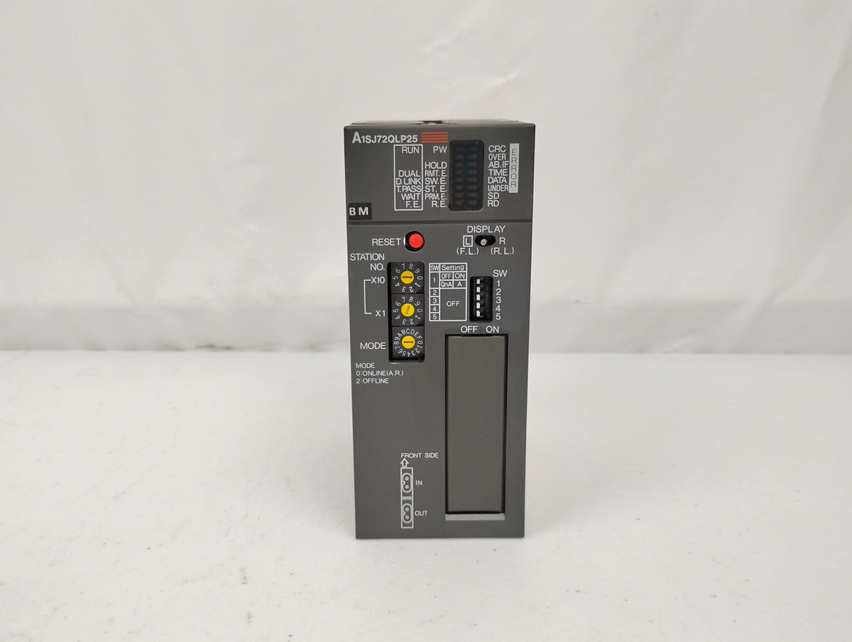 Mitsubishi A1SJ72QLP25 Melsec NET/10 Network Unit PLC Module