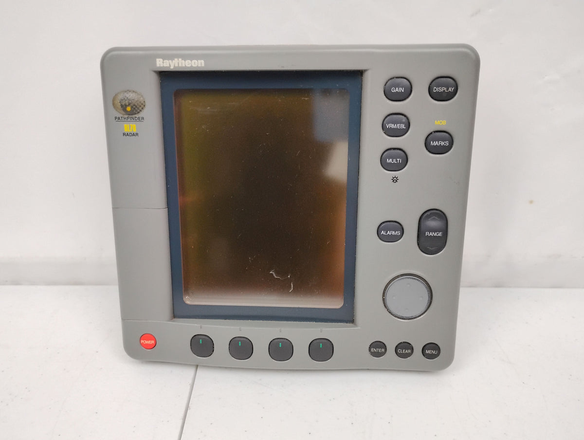 Raymarine Raytheon RL70 Radar Display Head Unit w/ Sun Cover | Sun Damaged