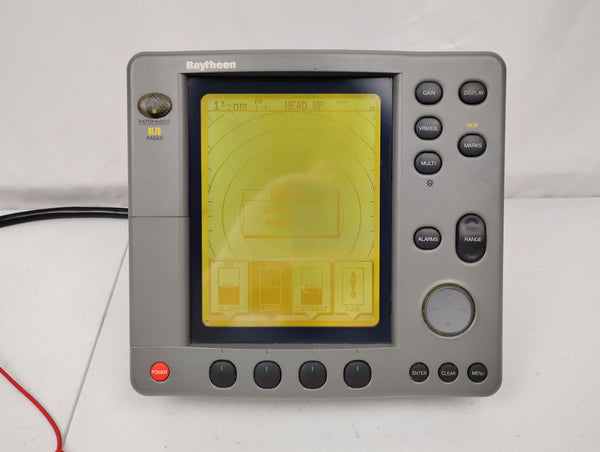 Raymarine Raytheon RL70 Radar Display Head Unit w/ Sun Cover | Sun Damaged