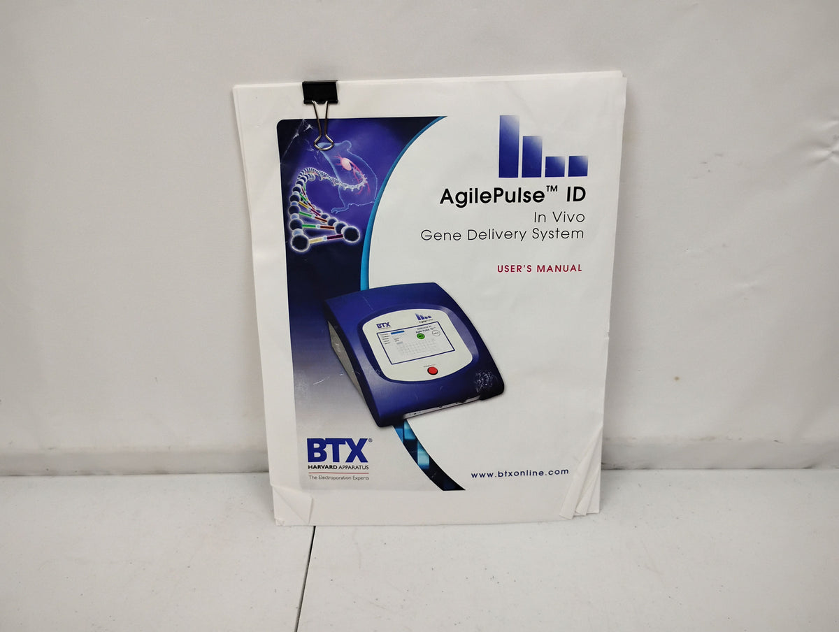 BTX Harvard Apparatus AgilePulse In Vivo Electroporation System | 47-0401N