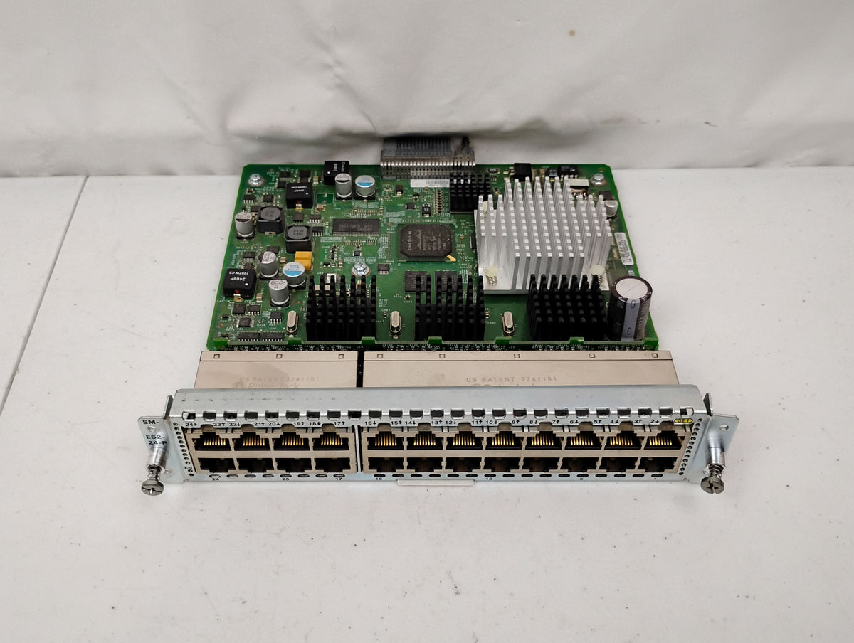 Cisco SM-ES2-24-P PoE+ 24-Port Enhanced Layer 2 EtherSwitch Module
