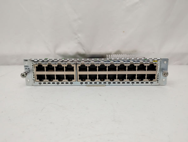 Cisco SM-ES2-24-P PoE+ 24-Port Enhanced Layer 2 EtherSwitch Module