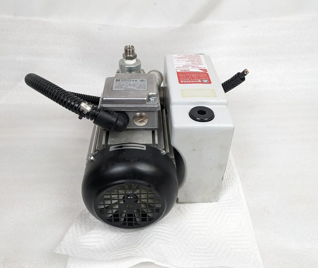 Oerlikon Leybold Sogevac SV16B Vacuum Pump | Cut Power Cord