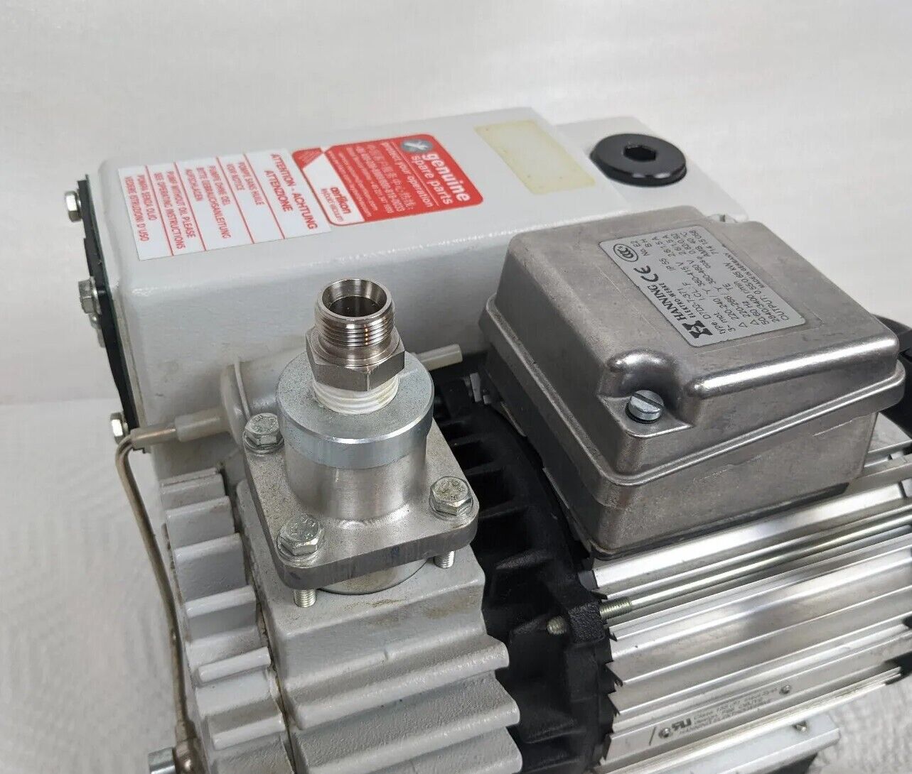 Oerlikon Leybold Sogevac SV16B Vacuum Pump | Cut Power Cord