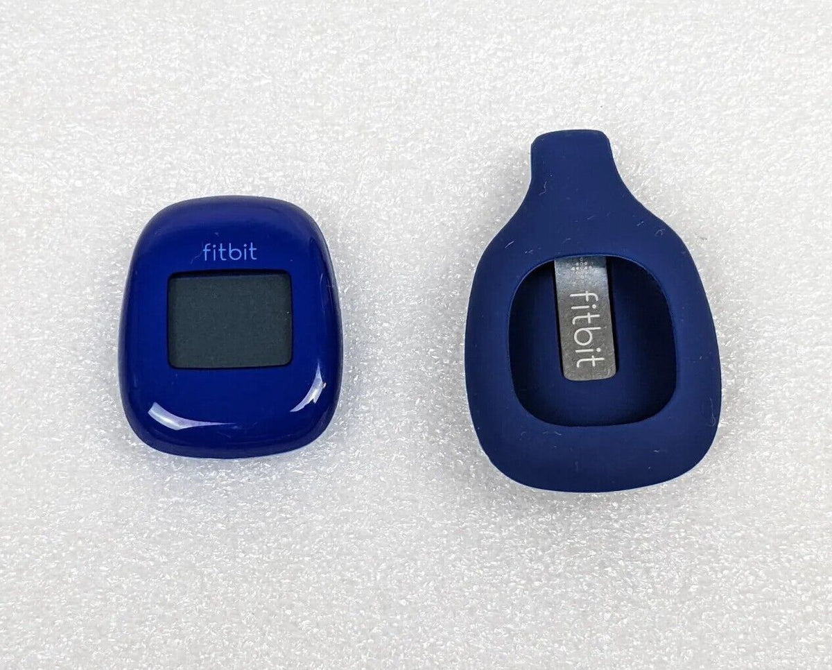 Fitbit Zip Activity Tracker Steps Calories w/ Clip & Dongle | Blue | Power Tested