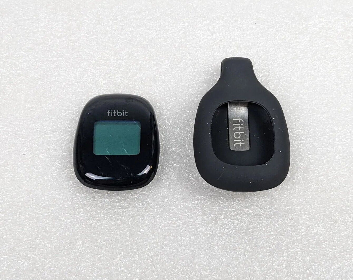 Fitbit Zip Activity Tracker Steps Calories w/ Clip & Dongle | Black | Power Tested