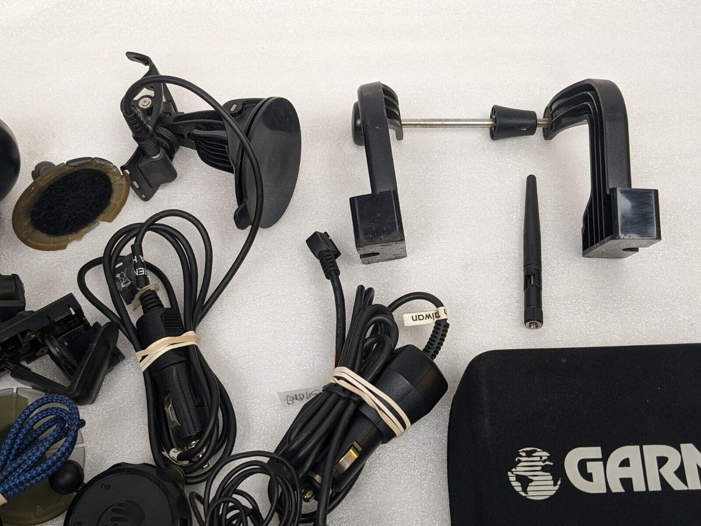 For Parts/Repair | Lot of Garmin Chargers, Mount, Cables, Covers, & More - Navigator & Marine