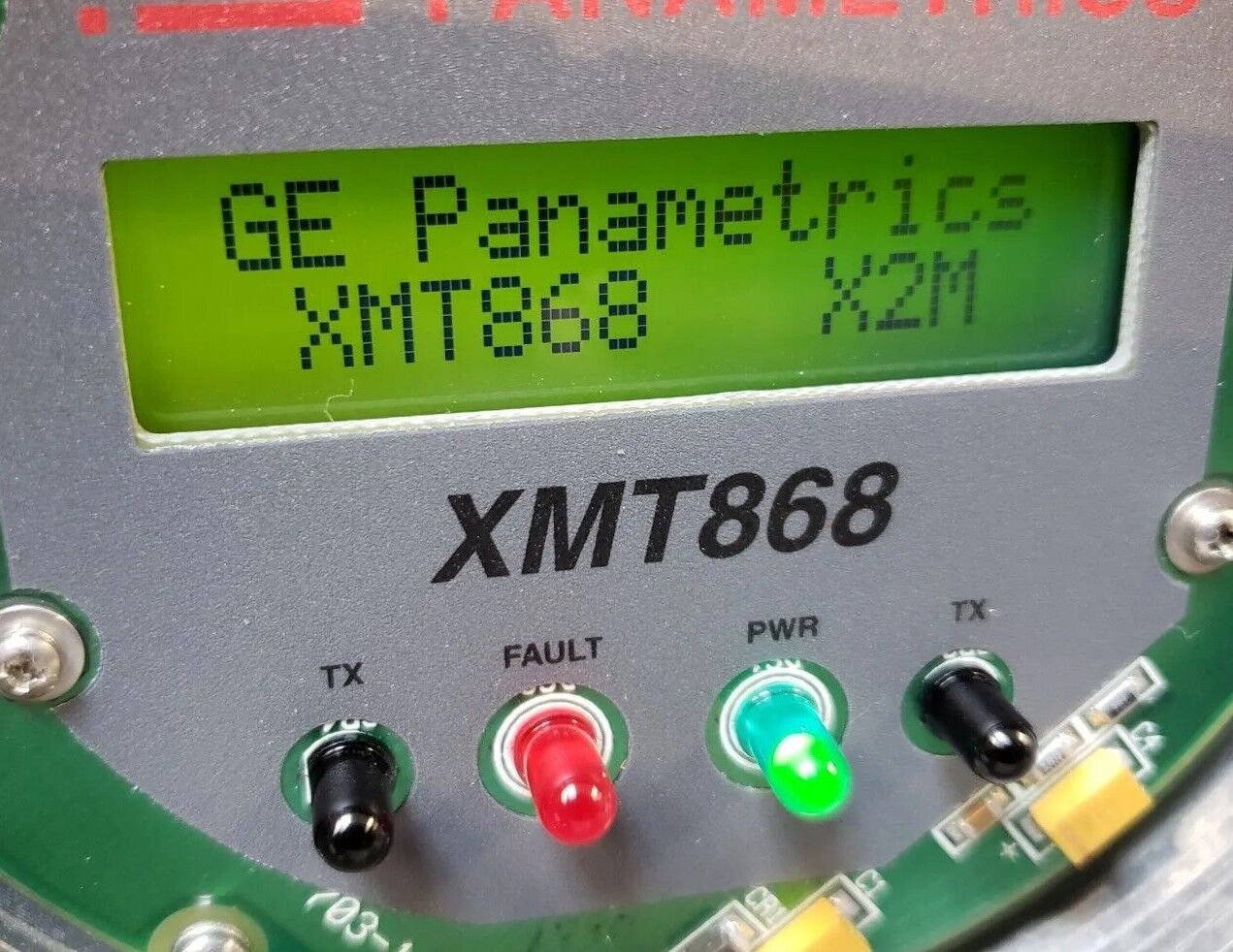 GE Panametrics XMT868 Ultrasonic Liquid Flow Transmitter Explosion Proof Housing