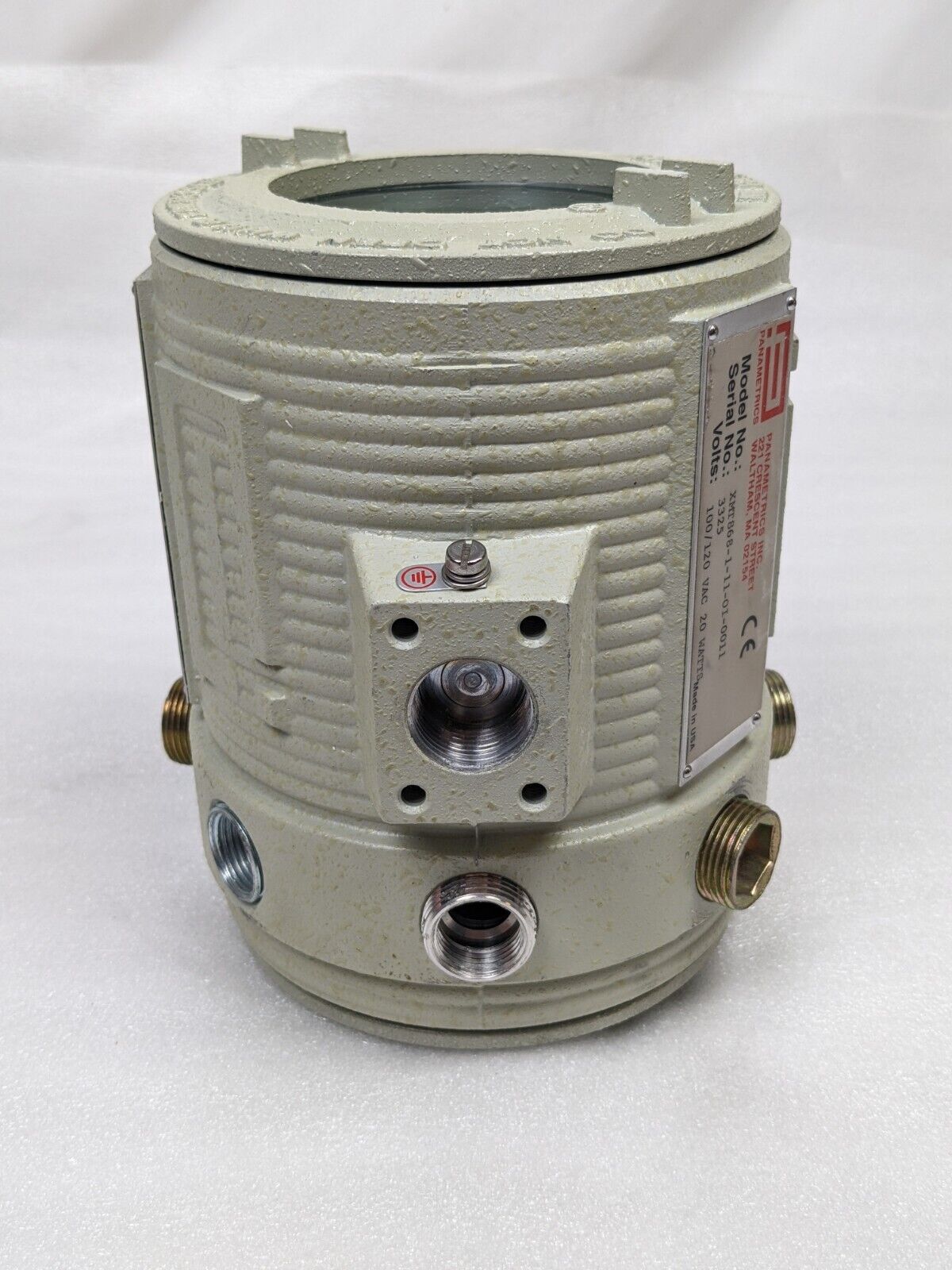 GE Panametrics XMT868 Ultrasonic Liquid Flow Transmitter Explosion Proof Housing