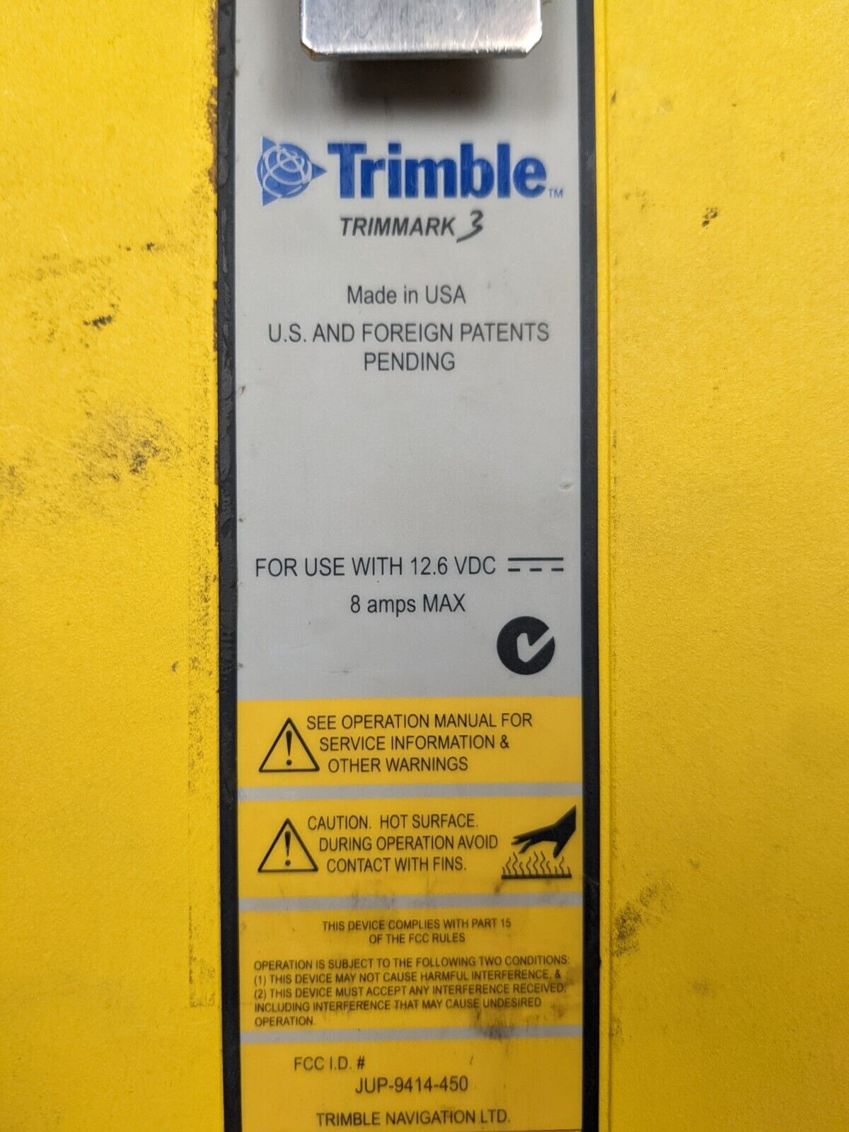 Trimble Trimmark 3 GPS Radio Modem | 410-420Mhz