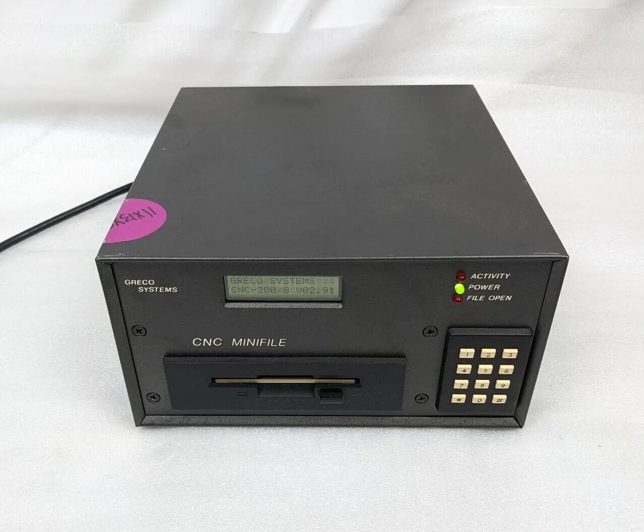 Greco 5274 P-S2 Floppy Drive CNC Mini File