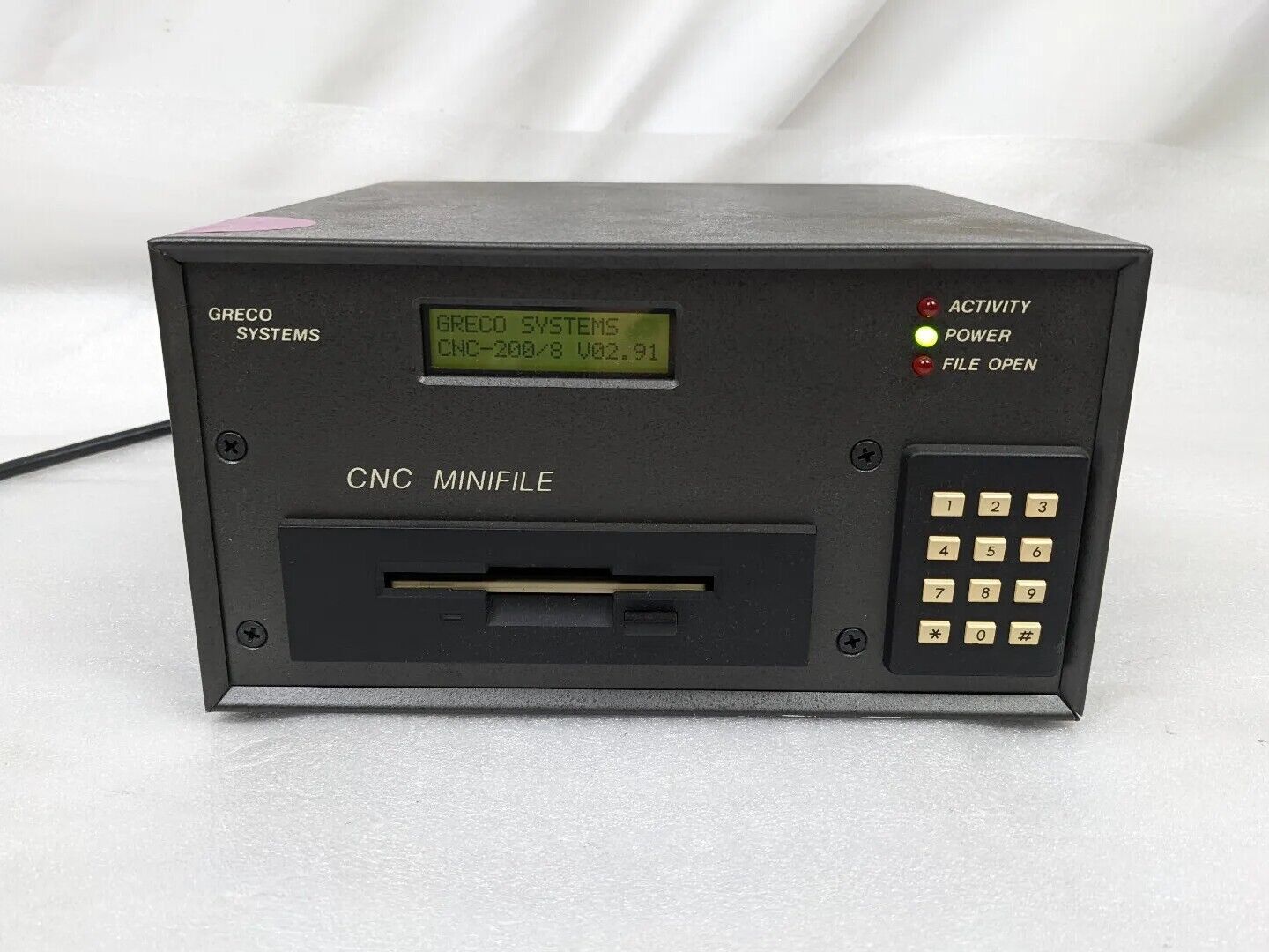 Greco 5274 P-S2 Floppy Drive CNC Mini File