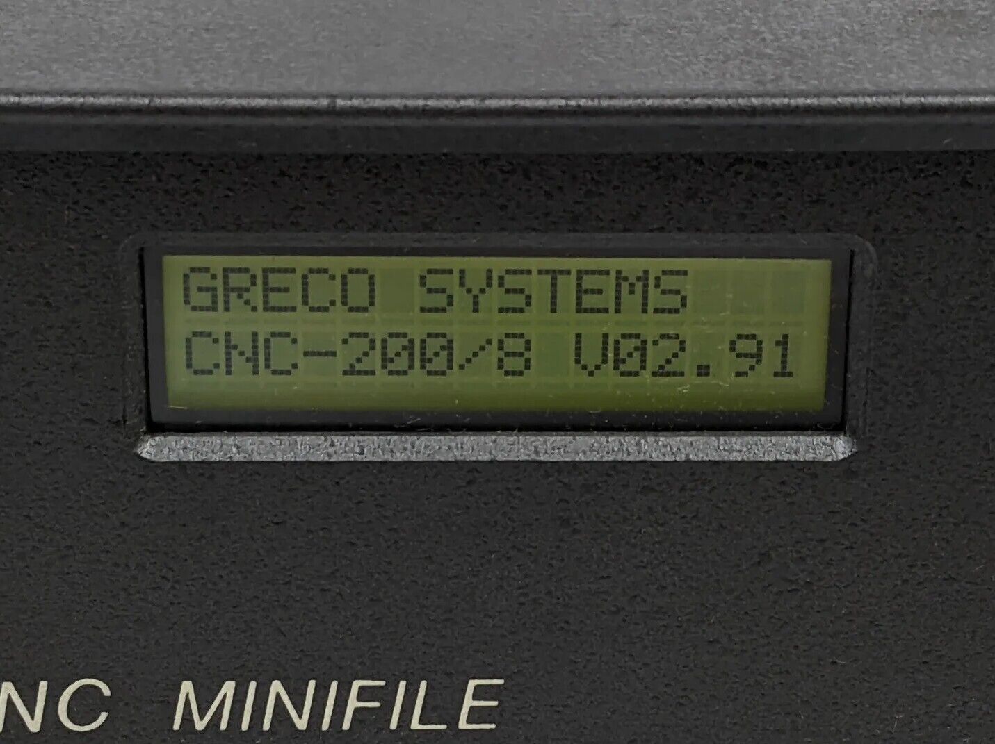 Greco 5274 P-S2 Floppy Drive CNC Mini File