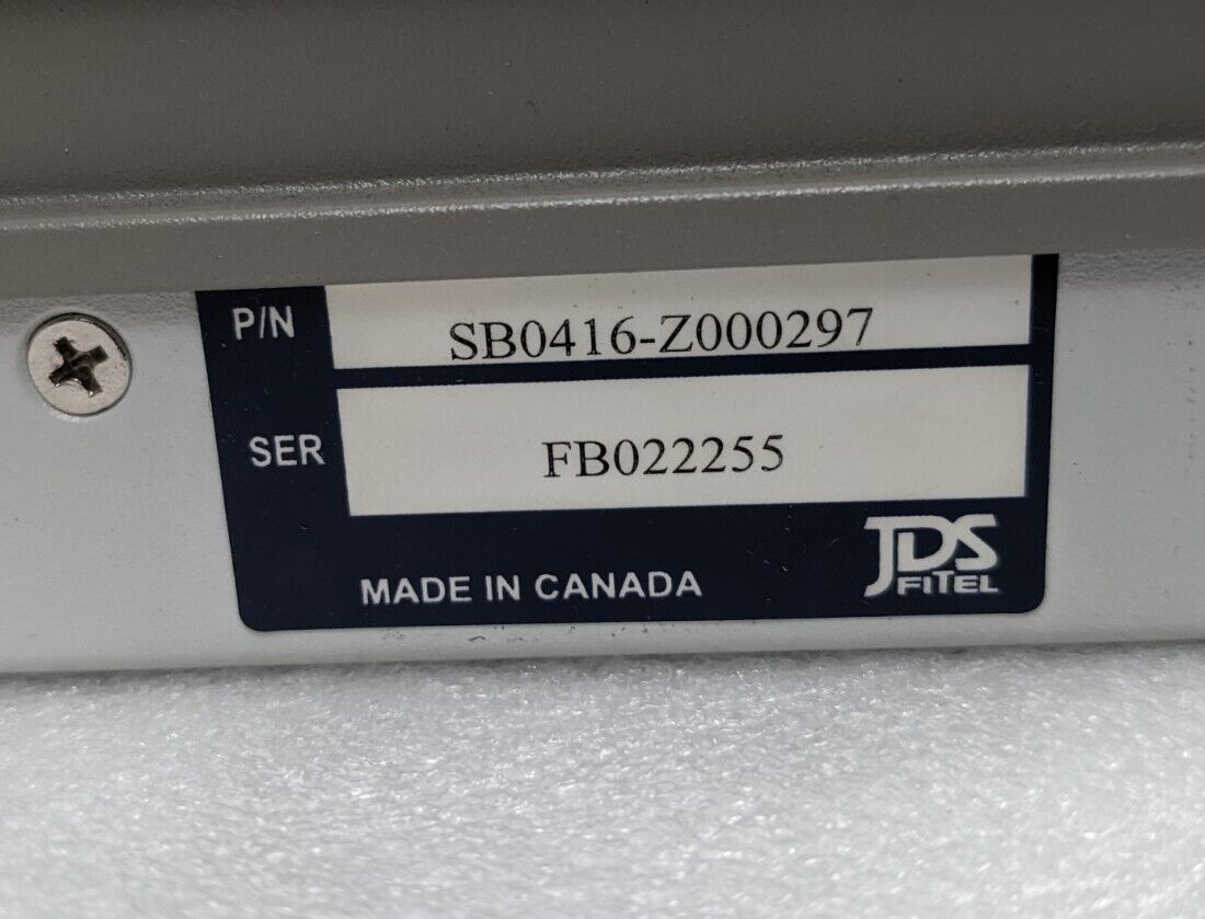 JDSU SB Series Fiber Optic Switch SB0416-Z000297