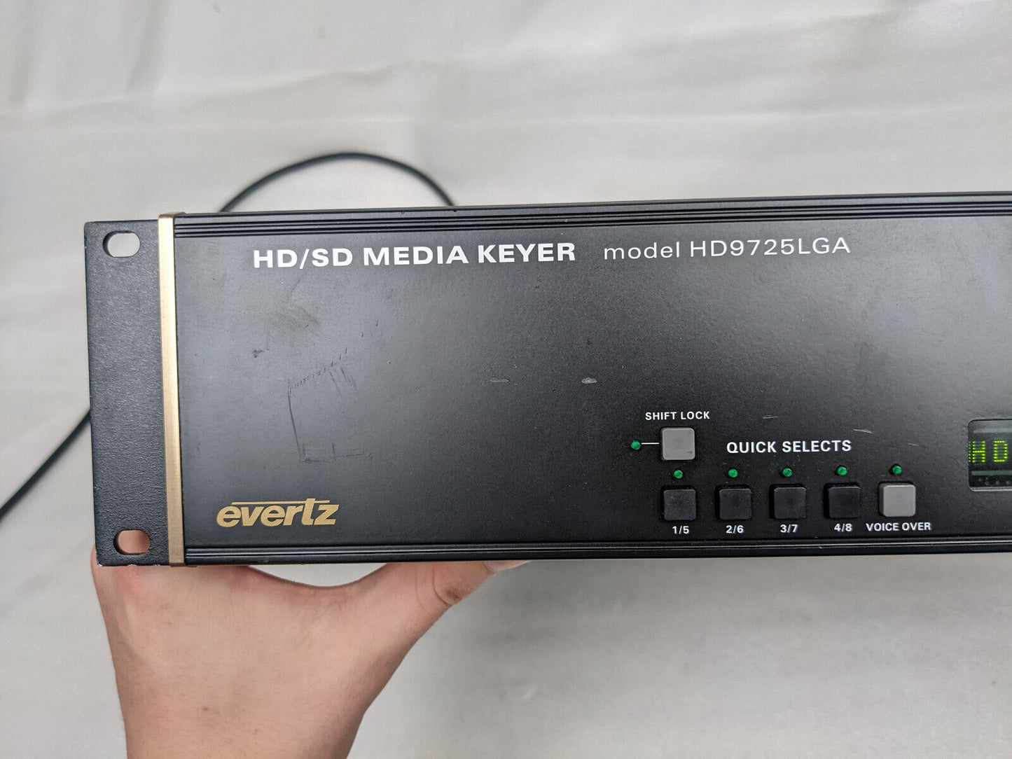 Evertz HD9725LGA Namedropper HD/SD Logo Media Keyer
