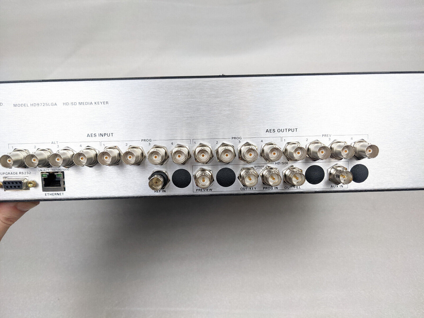 Evertz HD9725LGA Namedropper HD/SD Logo Media Keyer
