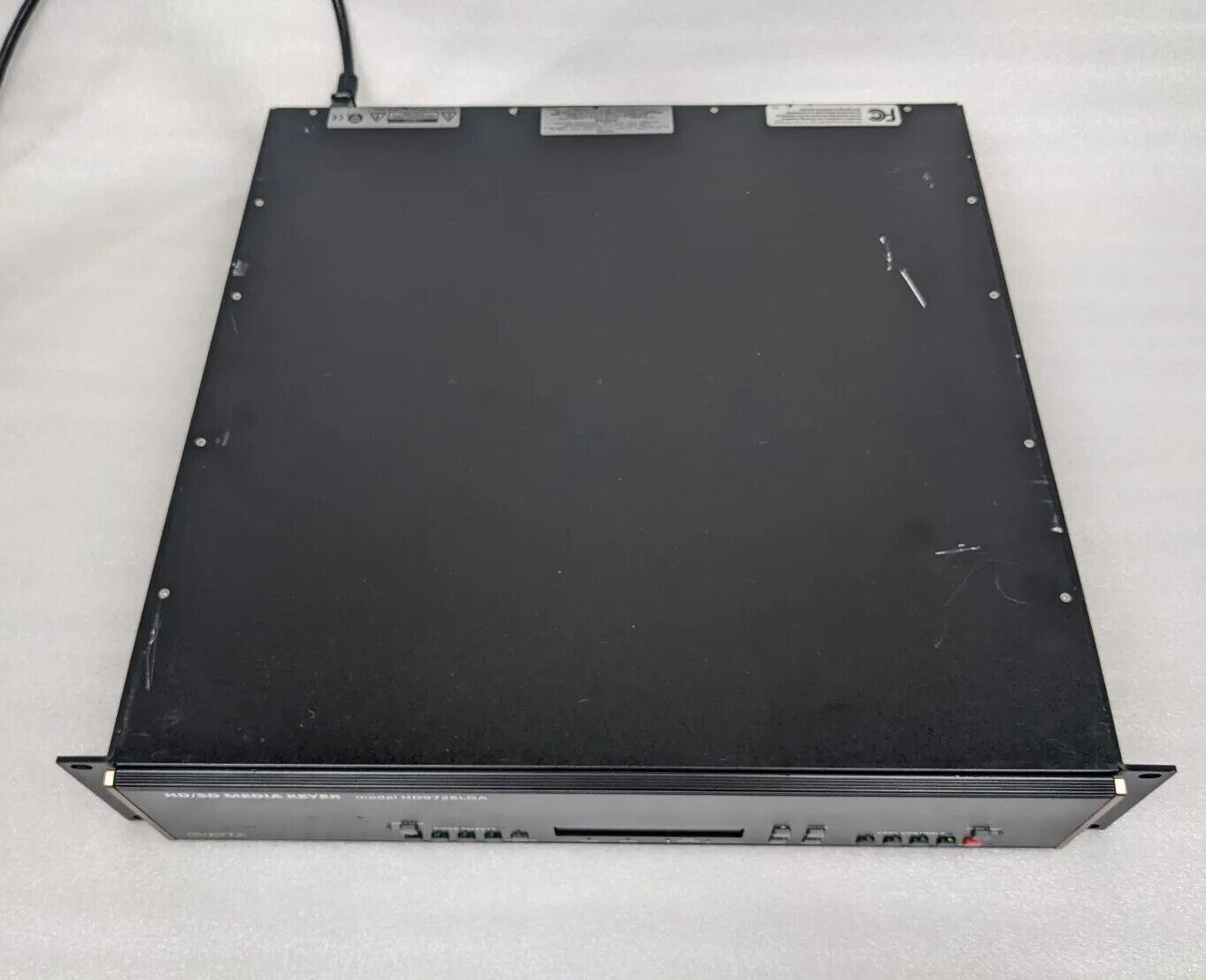 Evertz HD9725LGA Namedropper HD/SD Logo Media Keyer