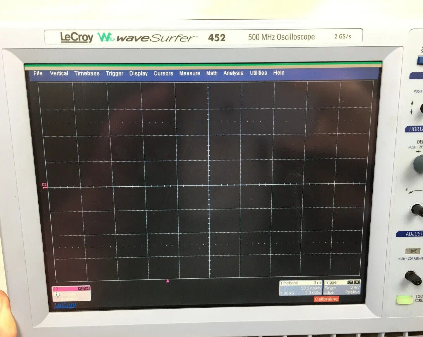 Lecroy Wavesurfer 452 2 Channel 500 MHz 2GS/s Oscilloscope | Memory Option L