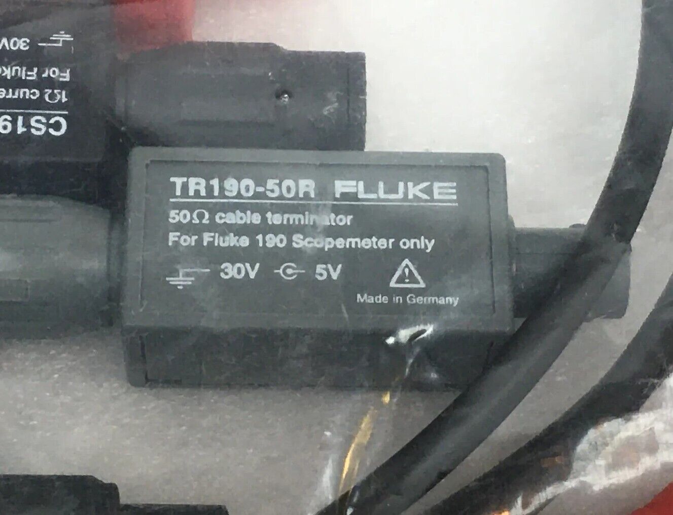 Fluke TR190-50R Terminator / TA190-50R Terminator / CS190-1R Current Shunt