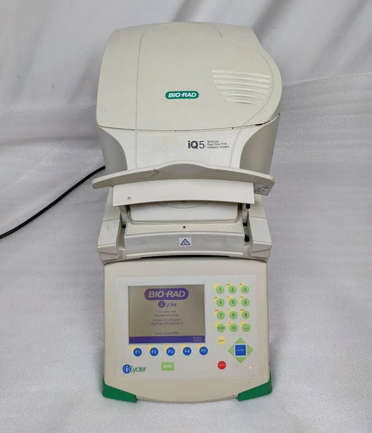 For Parts/Repair | Bio-Rad iCycler Thermal Cycler w/ iQ5 Real Time PCR Optical Module | Heat Err