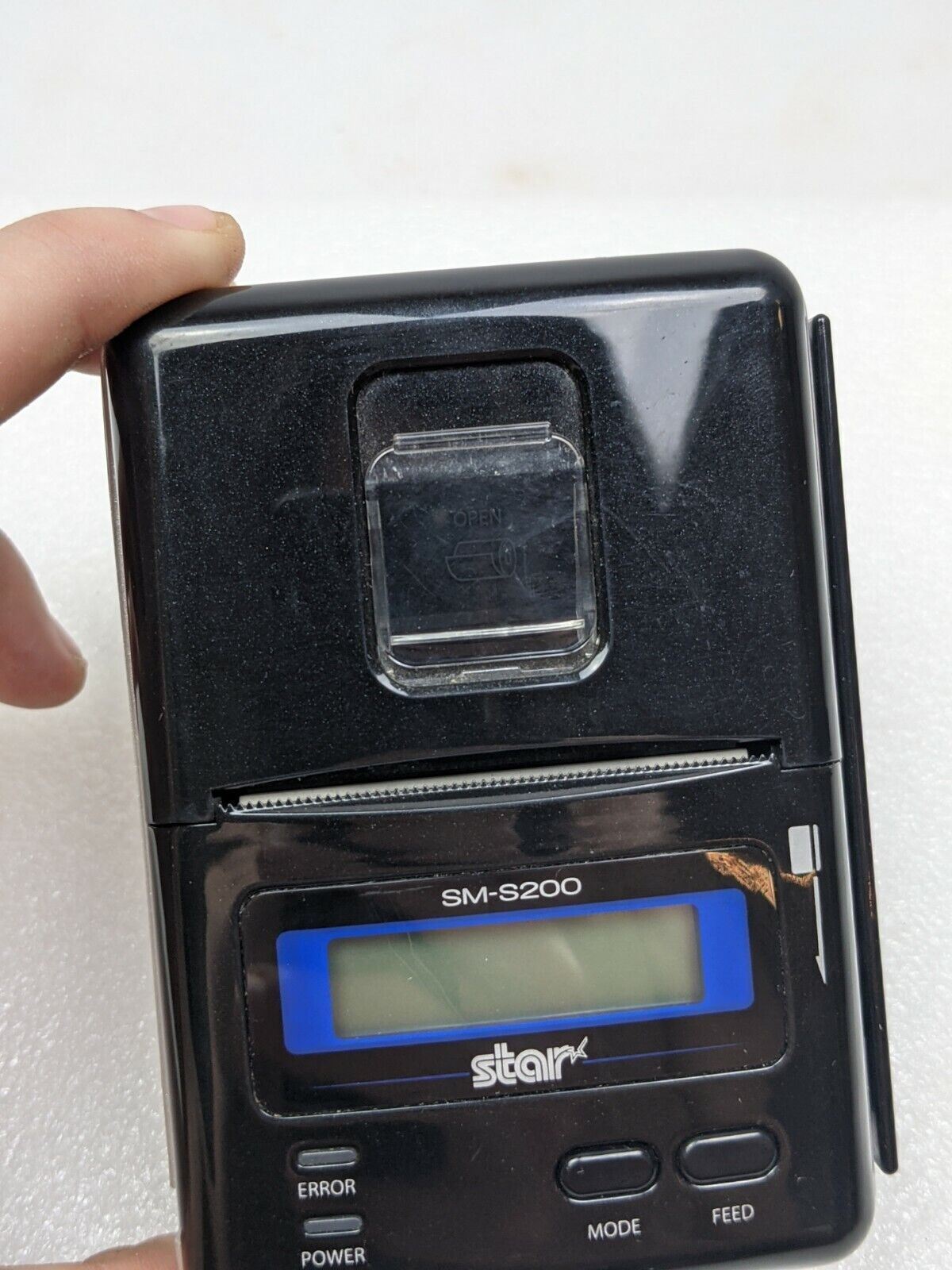 For Parts/Repair | Star Micronics SM-S200 Compact Portable Bluetooth USB Receipt Printer No Cables