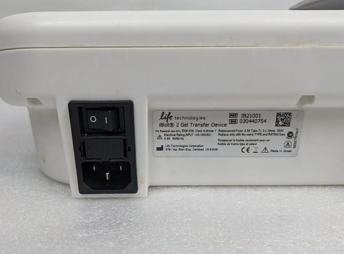 Life Technologies iBlot 2 Gel Transfer Device Dry Blotting System