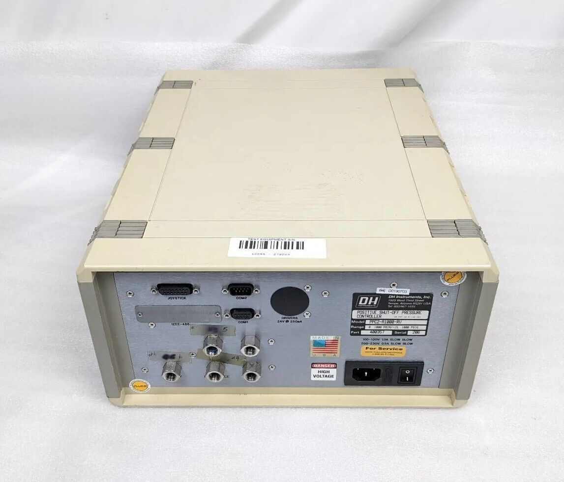 DHI/DH Instruments PPC2 Positive Shutoff Pressure Controller/Calibrator