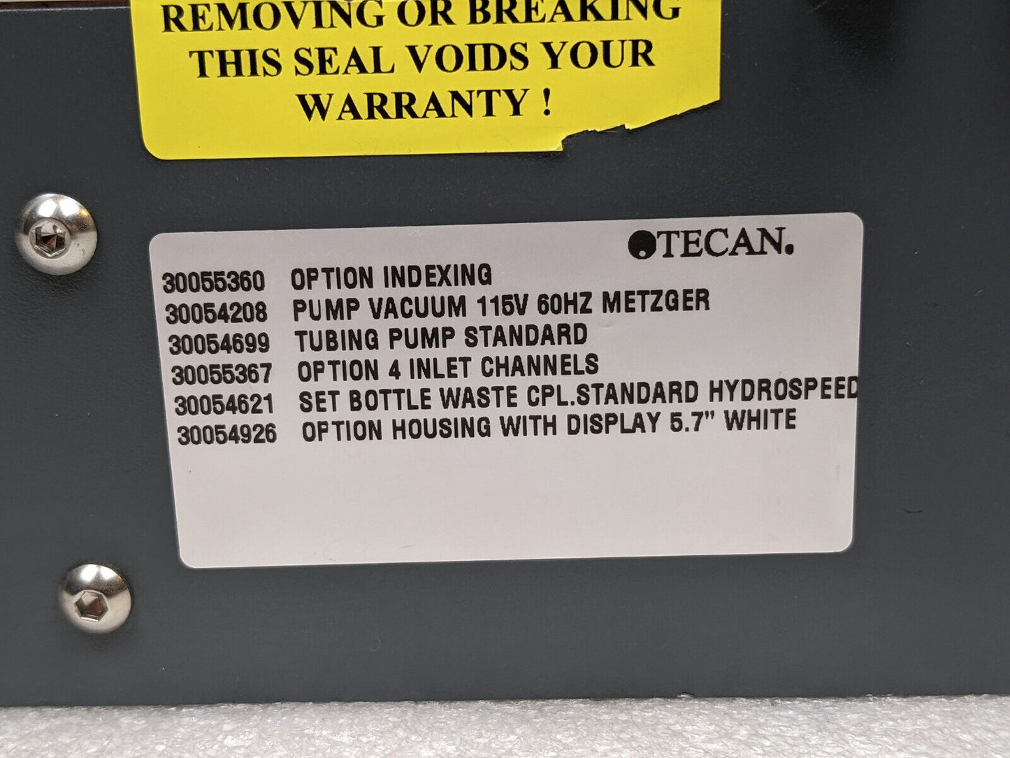 Tecan HydroSpeed 96 & 384 Well Plate Washer (No Head)