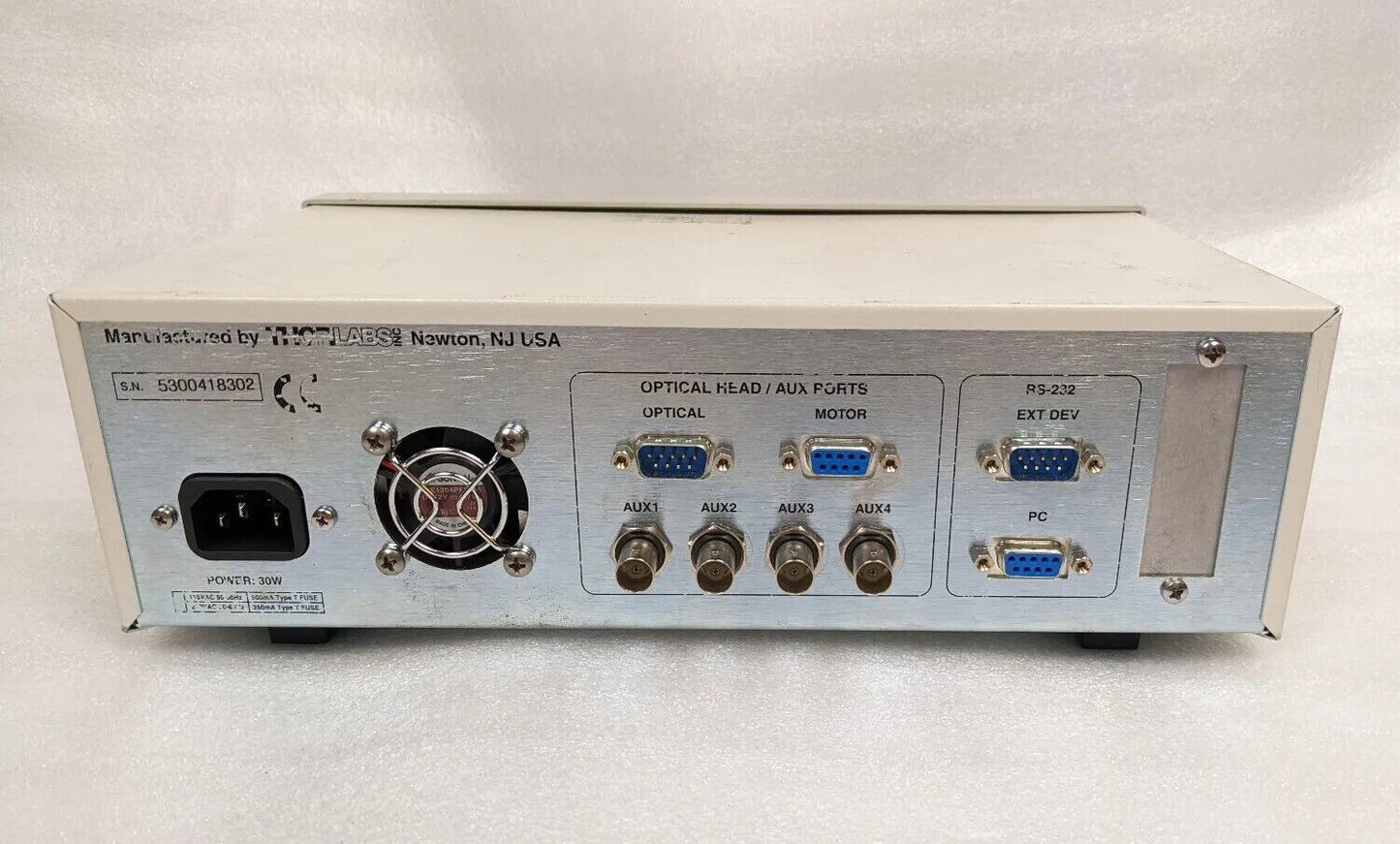 ThorLabs Polarimeter Data Console (Main Unit, No Head)