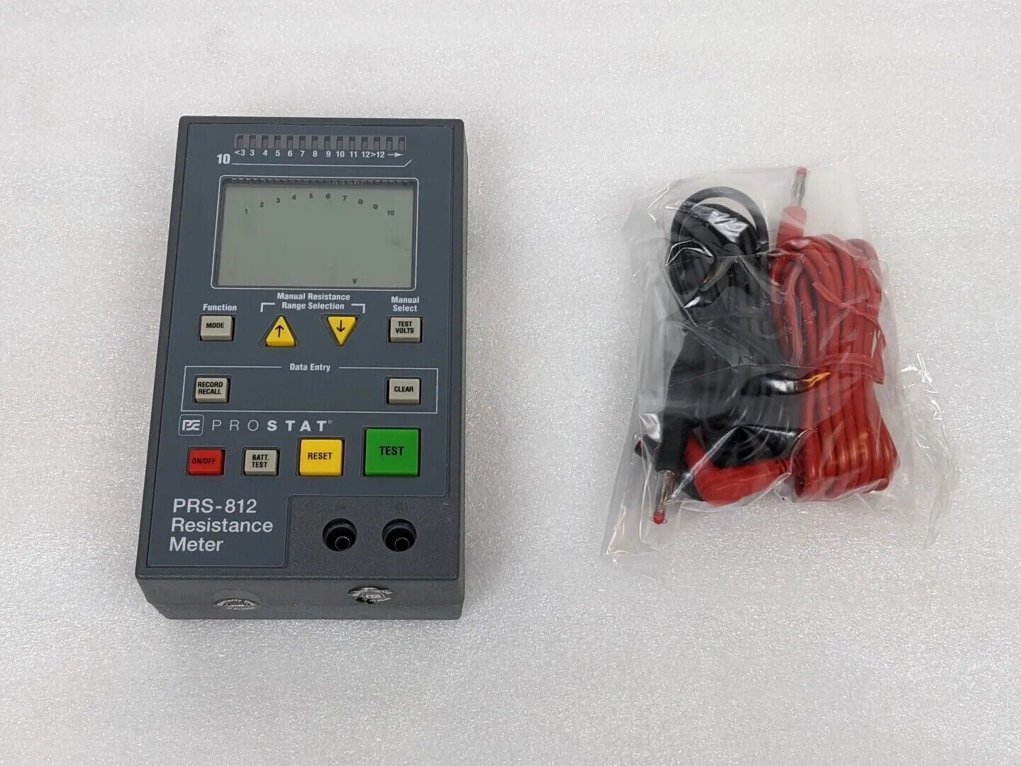 Prostat PRS-812 Resistance Meter w/ Prostat PRS-800LB Probes