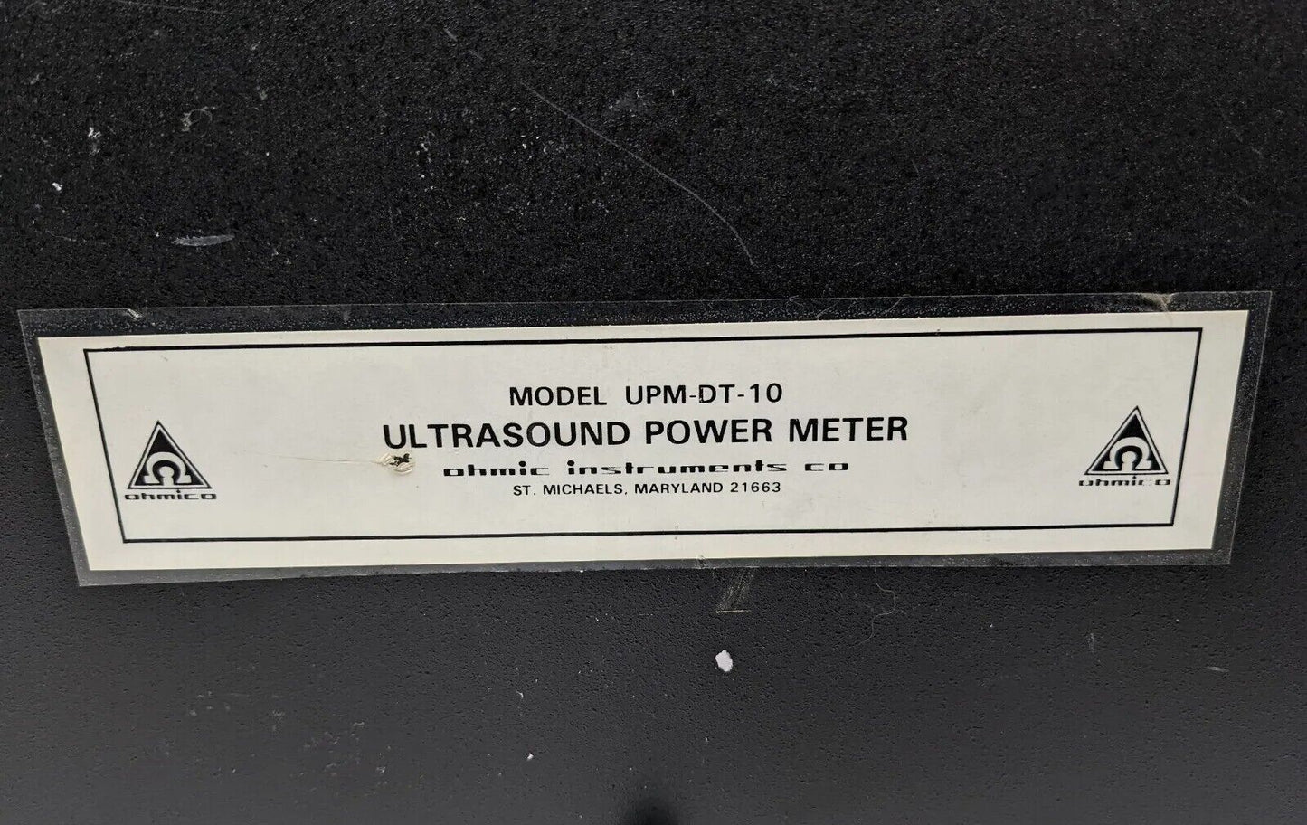 Ohmic UPM-DT-10 Ultrasound Power Meter