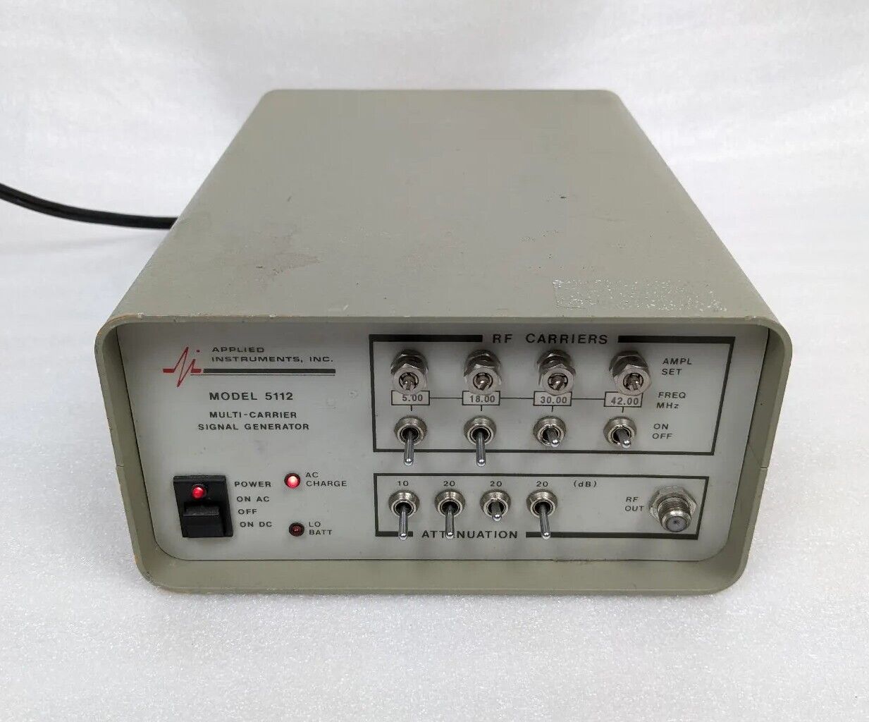 Applied Instruments 5112 Multi Carrier Signal Generator