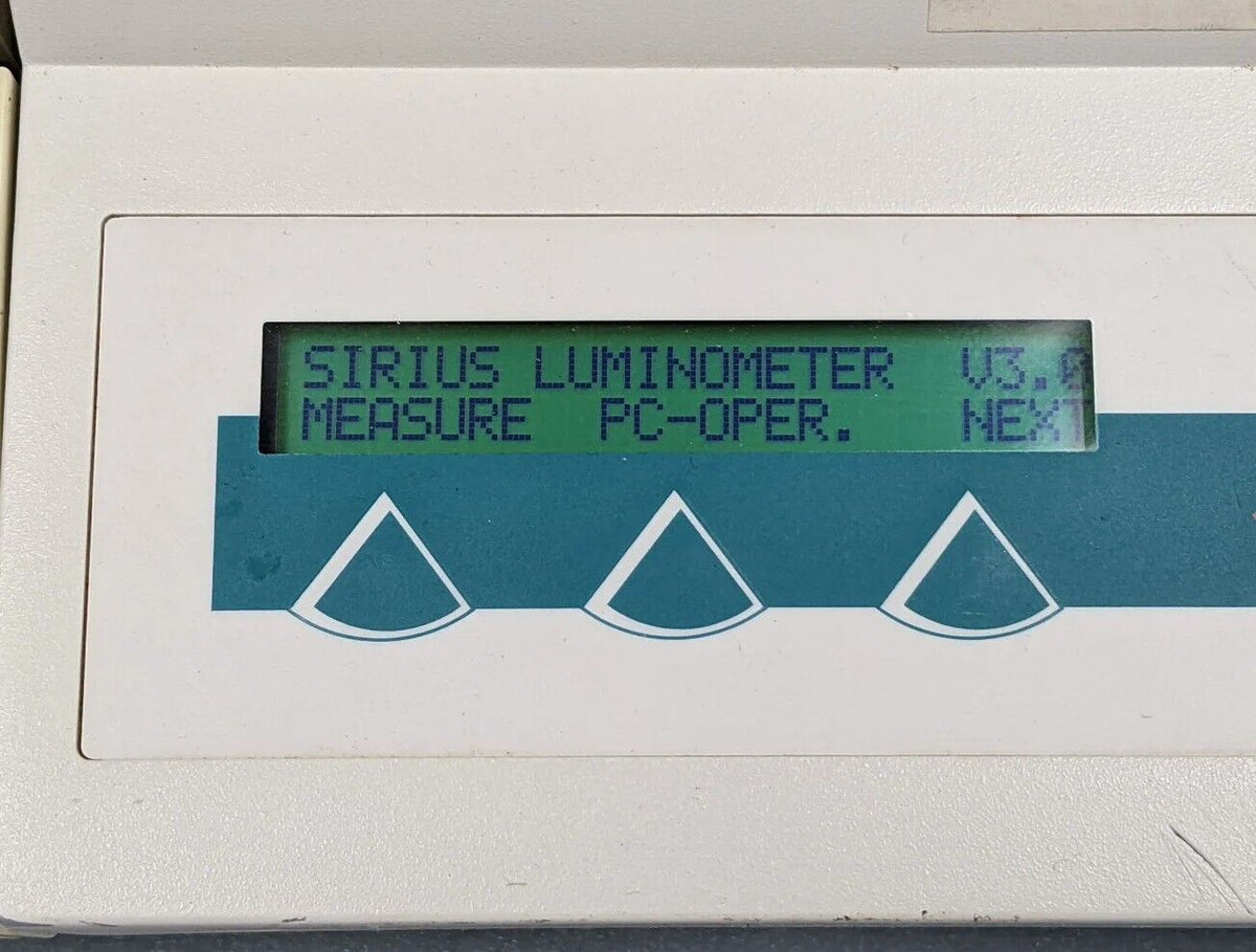 Berthold Sirius Luminometer Single Tube Flash Glow