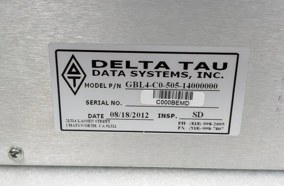 Delta Tau GBL4-C0-505-14000000 Geo Brick Drive | Programmable Servo Amplifier