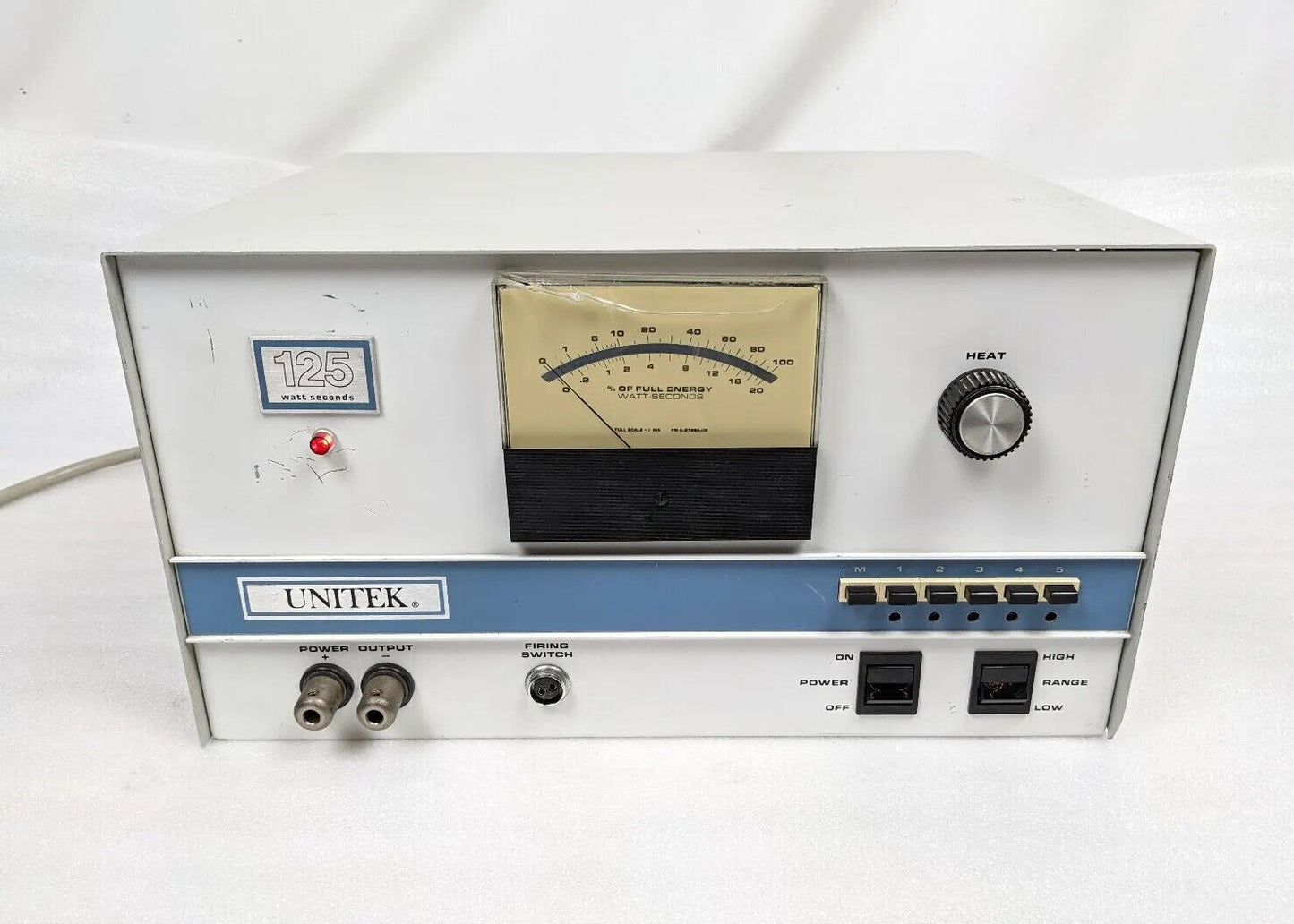 Unitek Miyachi 125 Watt Seconds 1-163-02 Resistance Spot Welding Power Supply