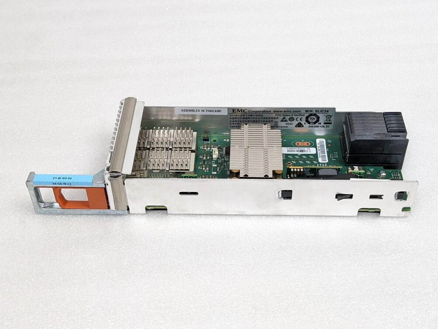 EMC SLIC34 303.266.101A.04 56GB IB v2 | 2-Ports Enhanced Sib x16