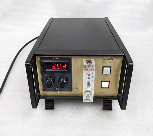 Vacumed 17515A Gold Edition CO2 Analyzer | Vacu Med 17515