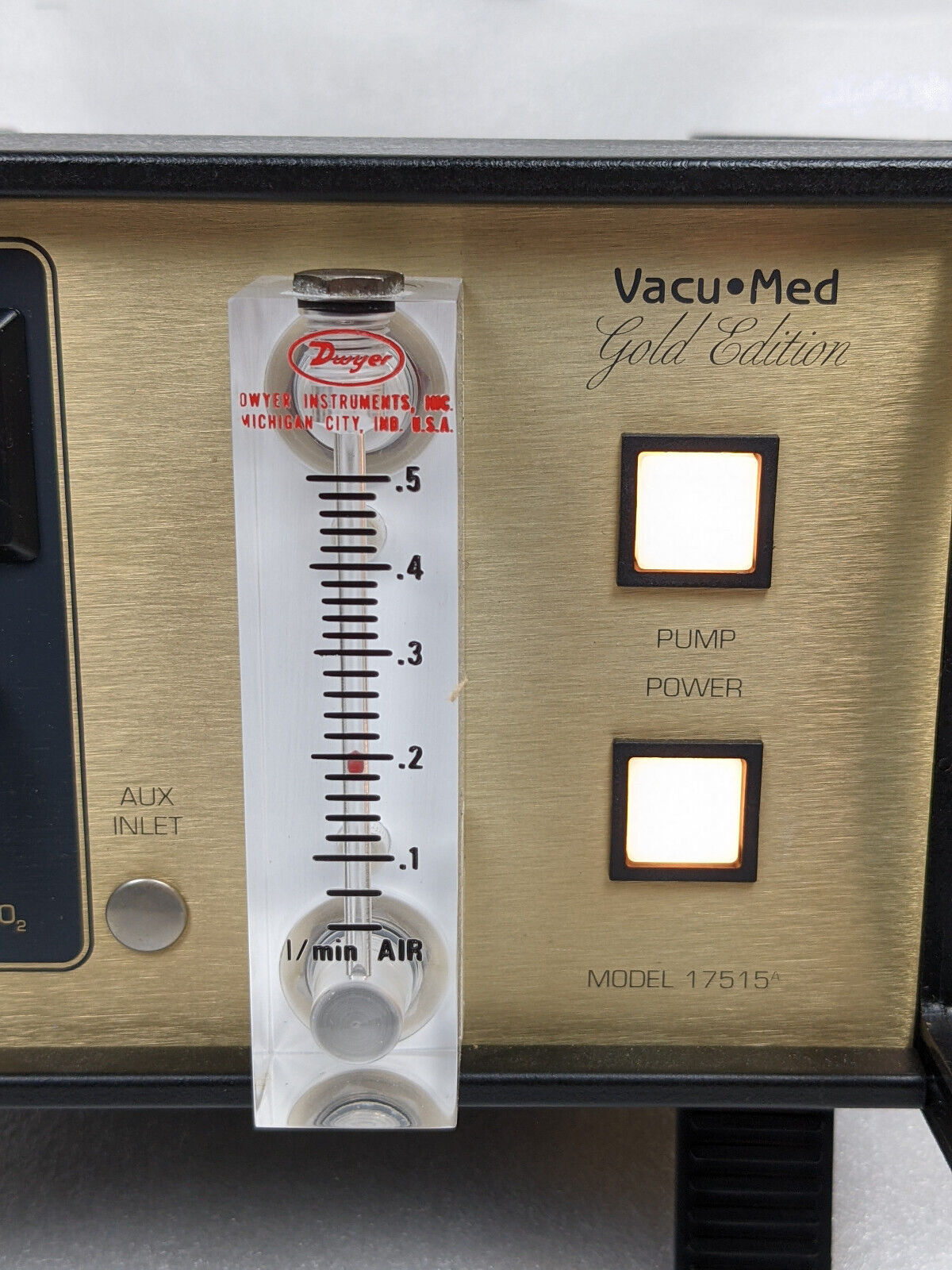 Vacumed 17515A Gold Edition CO2 Analyzer | Vacu Med 17515