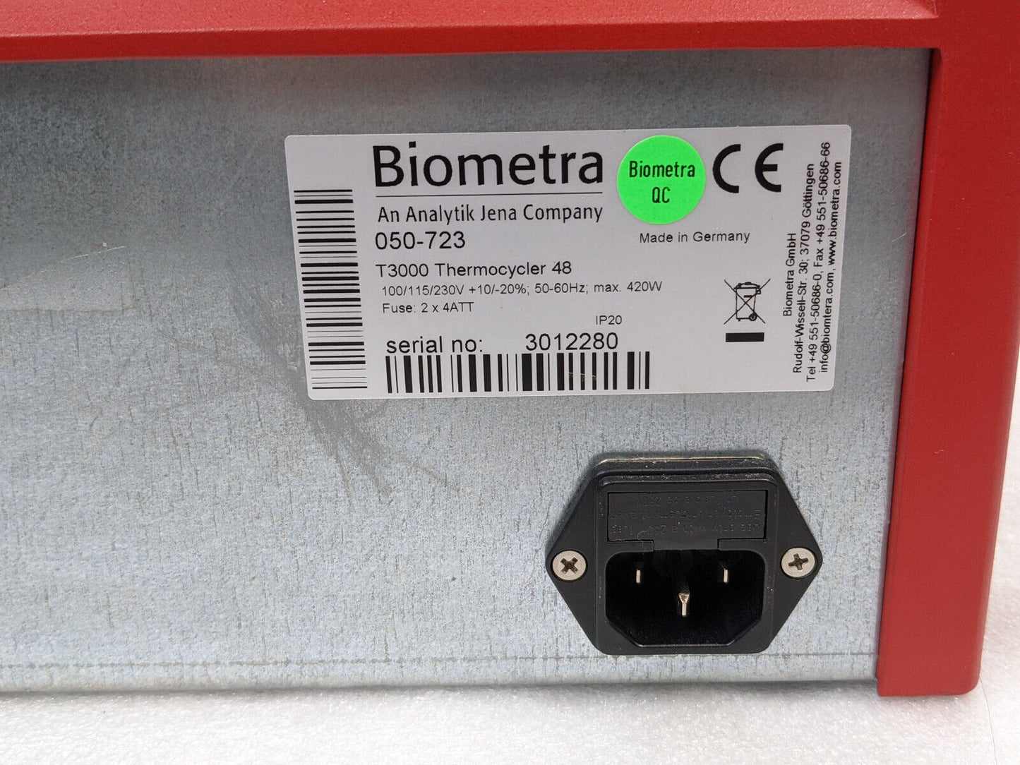 Biometra T3000 Thermocycler | PCR