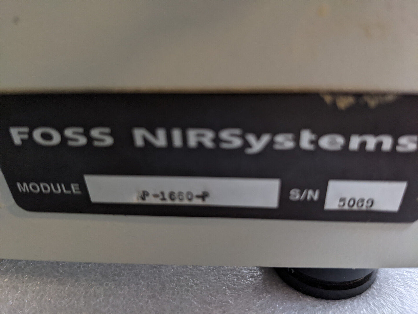 Foss INTACT MultiTab Analyzer | NIRSystems Spectrophotometer | Module P-1660-P