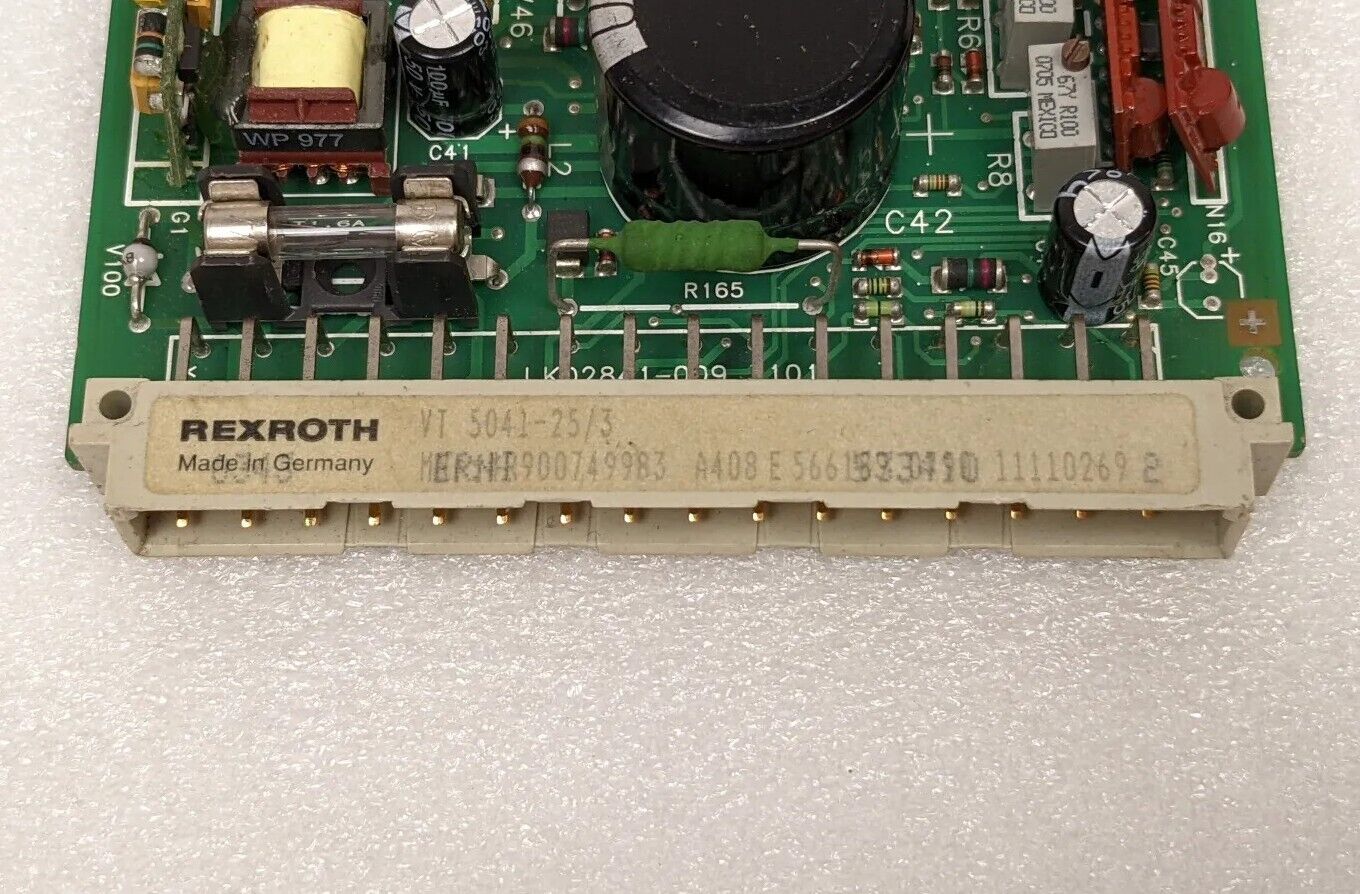 Rexroth VT 5041-25/3 Amplifier Control Board | Rexroth VT 5041