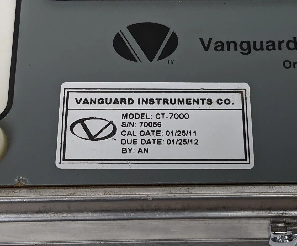 Vanguard CT-7000 Digital Circuit Breaker Analyzer | Vanguard Instrument CT-7000