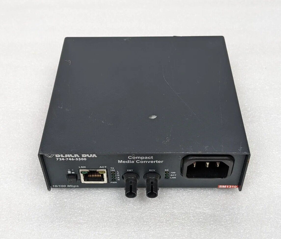 Black Box LMC7003A-R2 Compact Media Converter