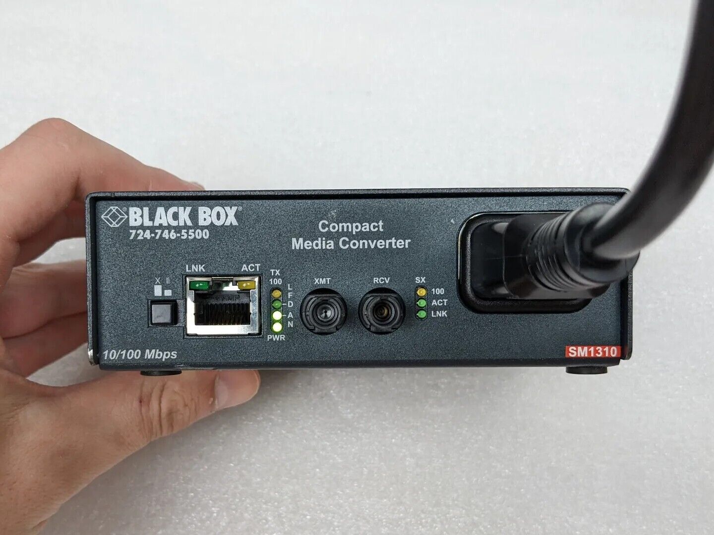 Black Box LMC7003A-R2 Compact Media Converter