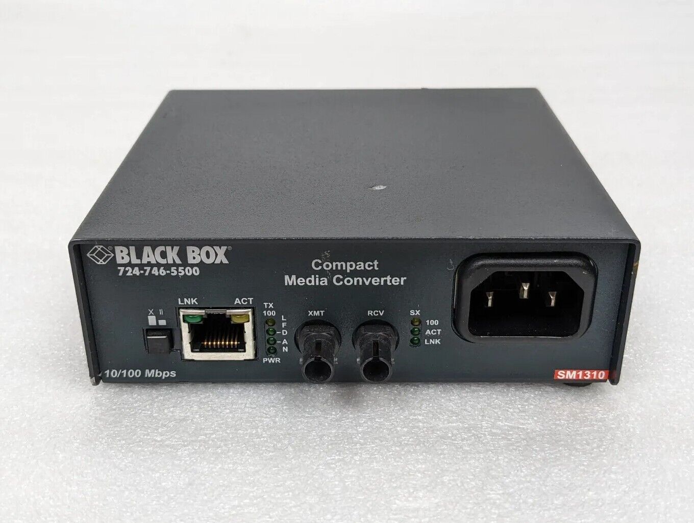 Black Box LMC7003A-R2 Compact Media Converter