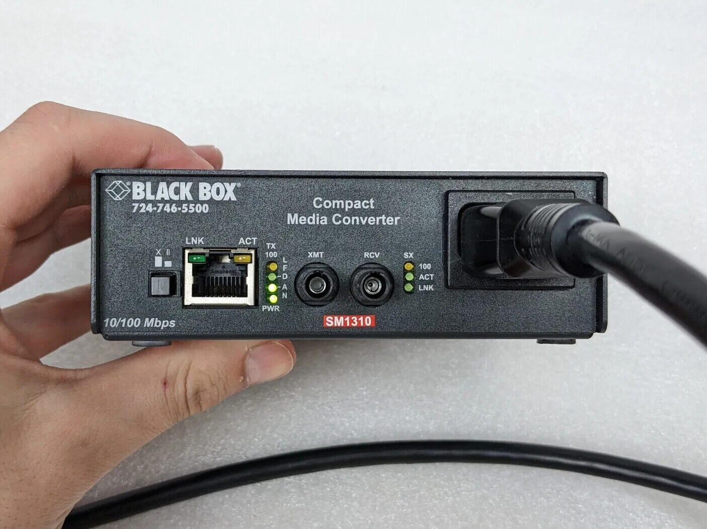 Black Box LMC7003A-R4 Compact Media Converter