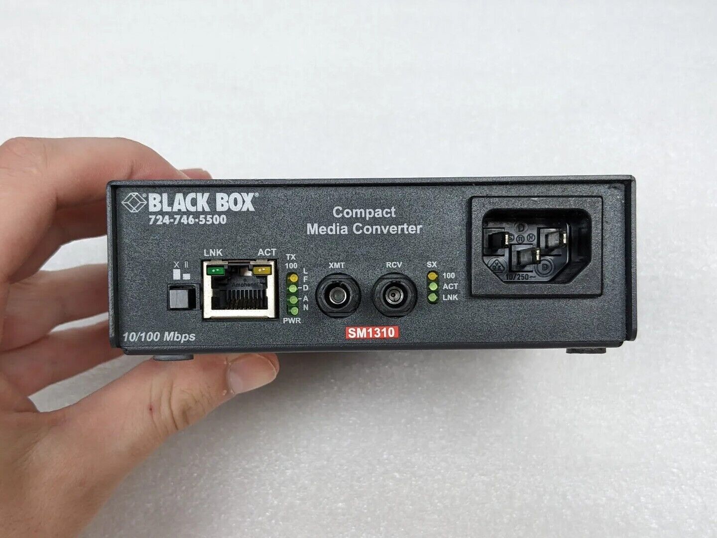 Black Box LMC7003A-R4 Compact Media Converter