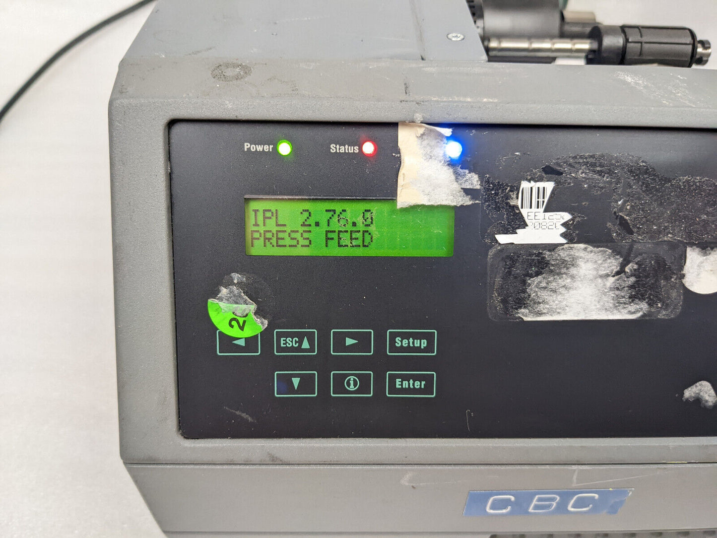 Intermec PX4i Barcode Label Printer | Power Tested Only